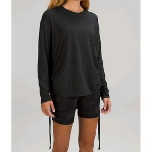 Lululemon Pima Cotton Side-Cinch Longsleeve Shirt
